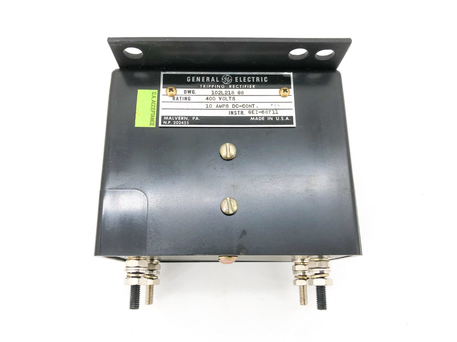 New GE General Electric 102L218G8 Tripping Rectifier 10A 400V – No Box
