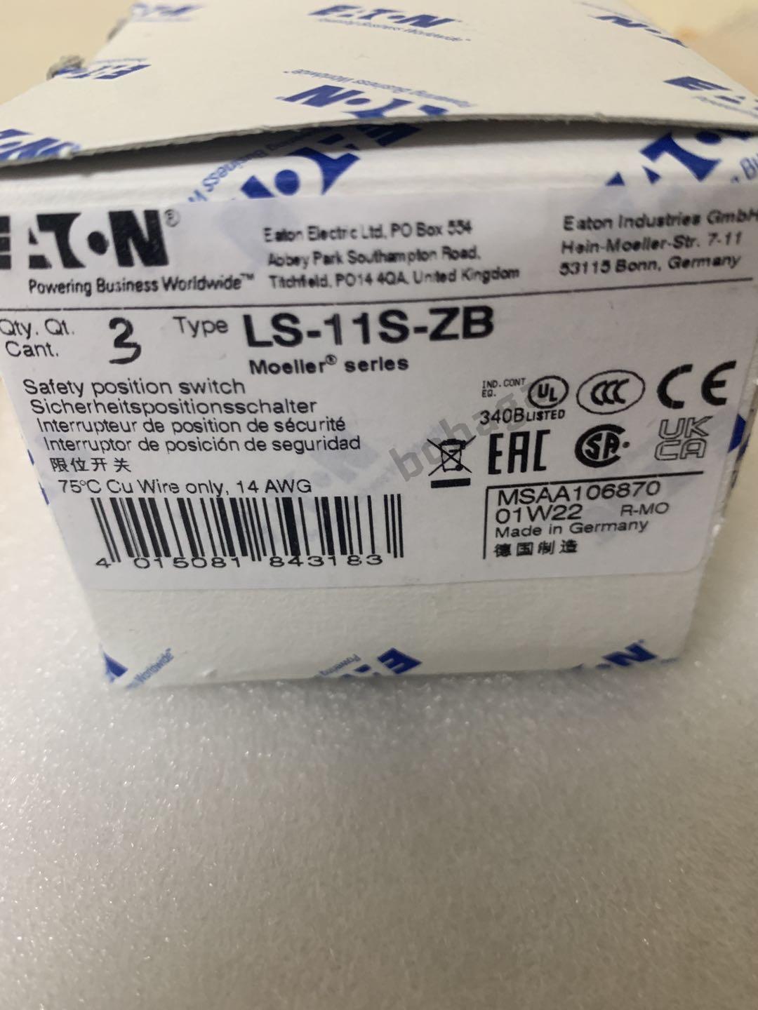 1PC NEW EATON MOELLER LS-11S-ZB free shipping