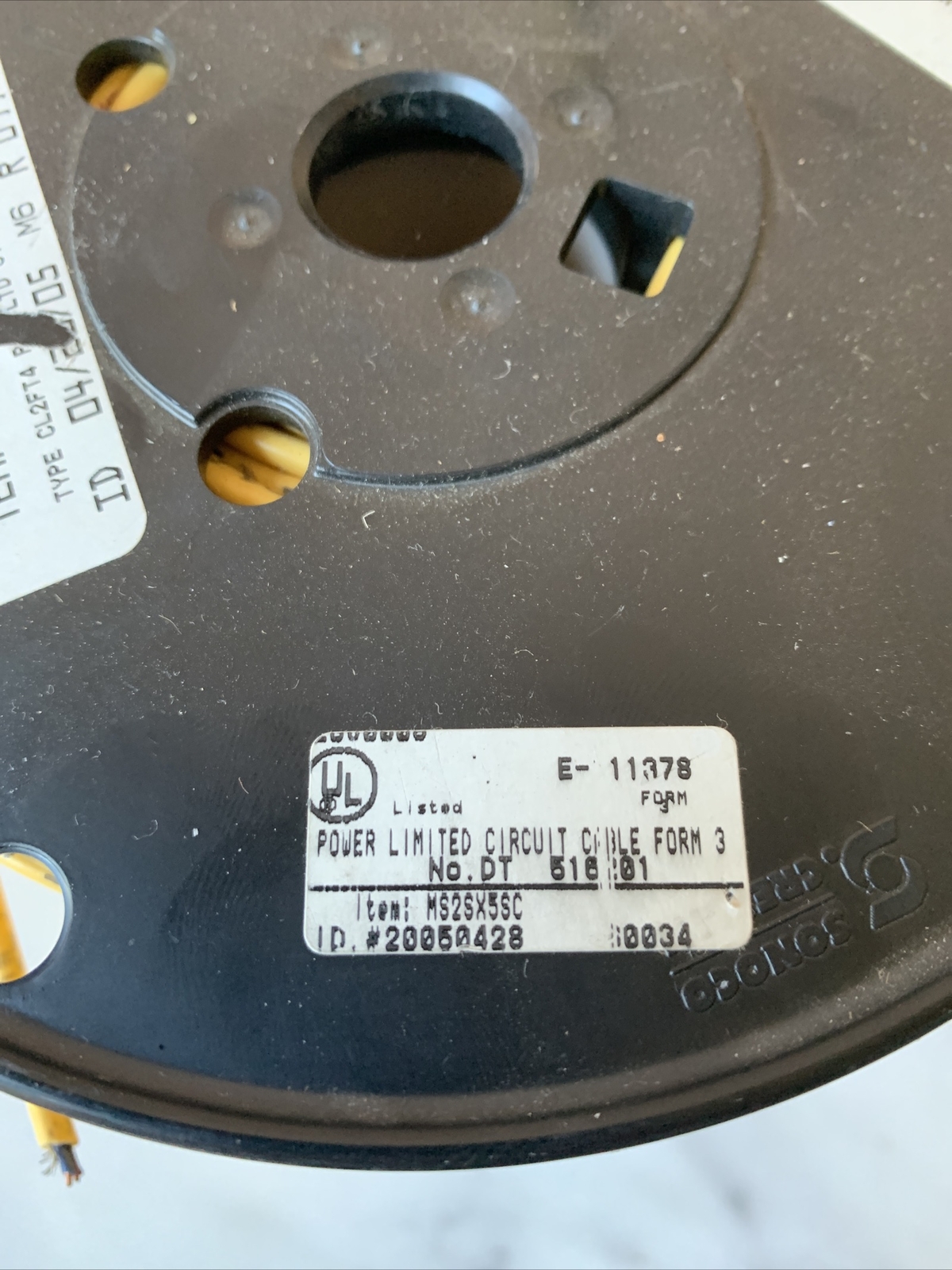 M&S Systems 22/2 500ft Roll Power Limited Circuit Cable Form 3 – CL2FT4 MS2SX5SC
