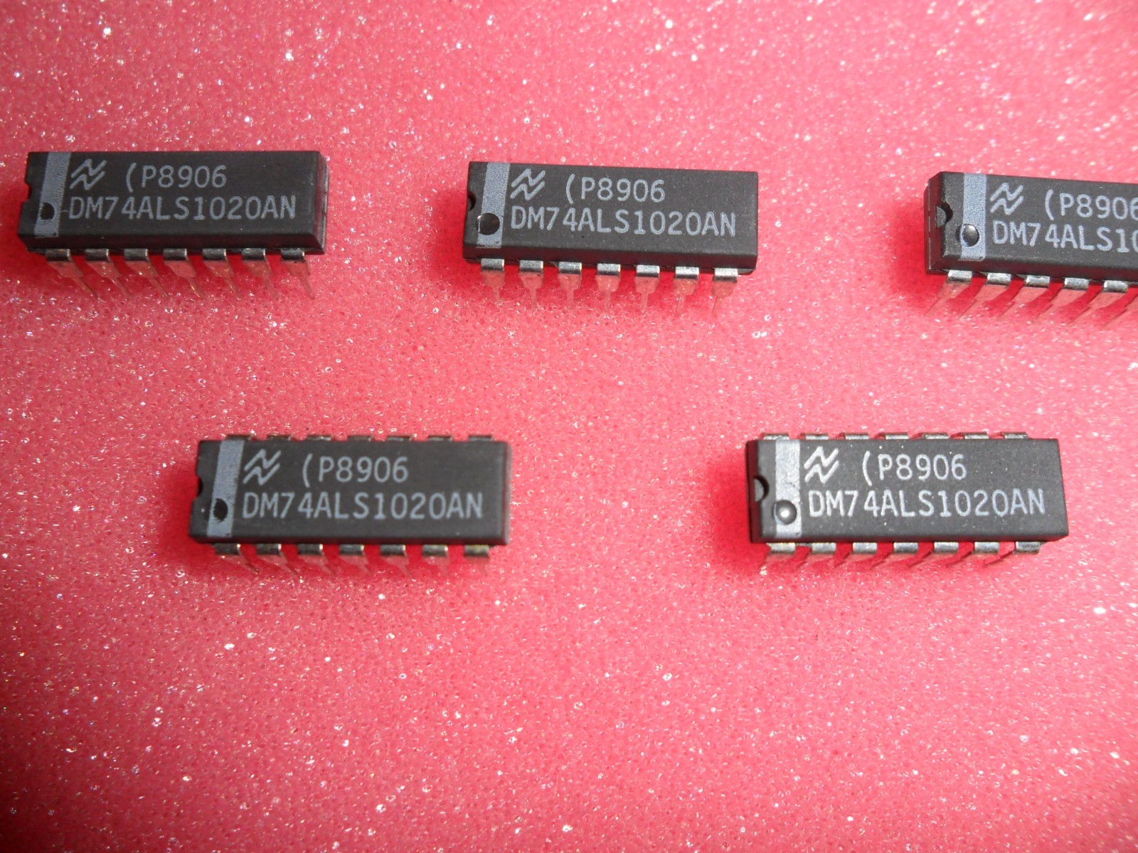 DM74ALS1020AN 74ALS1020 IC NAND GATE 2 ELEMENT BIPOLAR 14 PIN DIP (LOT OF 5)