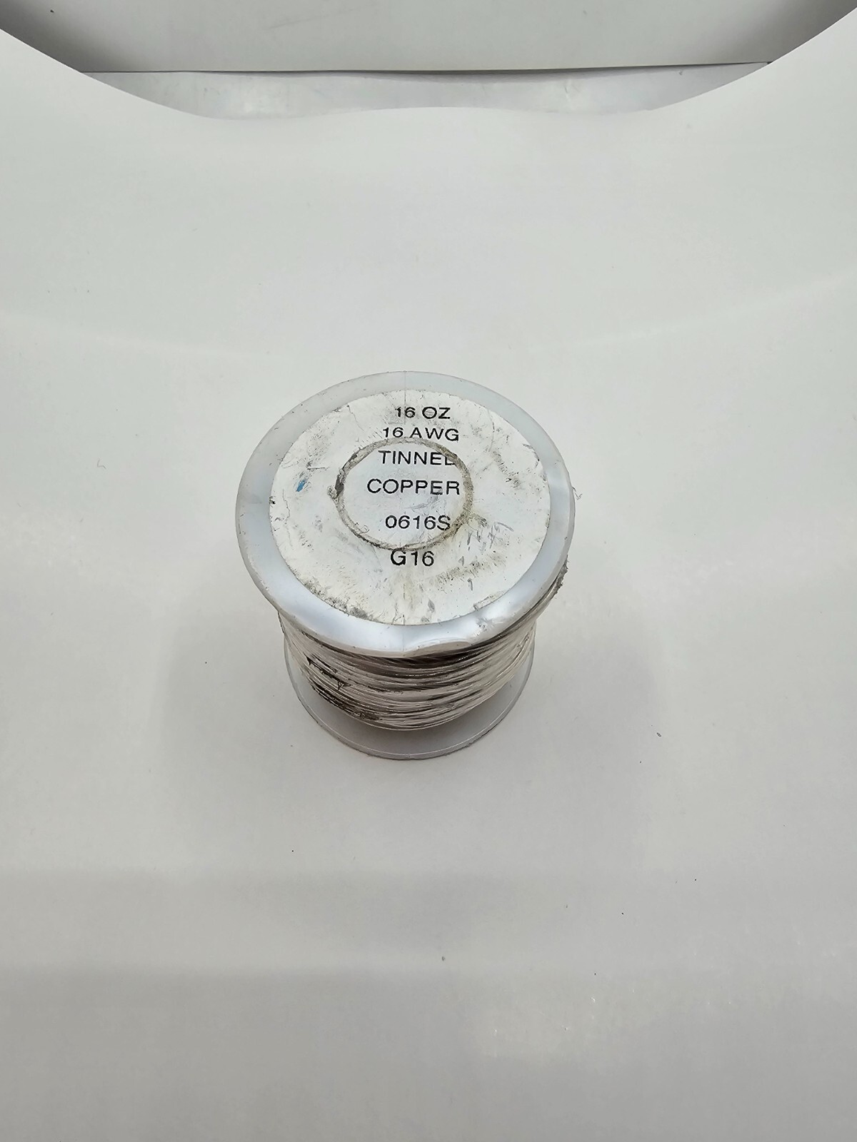 Tinned Copper Wire 16 Awg 16 Oz Spool 0616S G16
