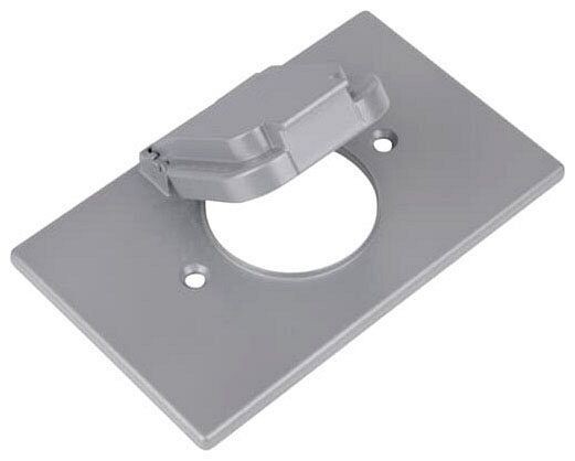 Red Dot CCS, 1-Gang, (1) 1.485″ Receptacle, Weatherproof Box Cover, 1 pc