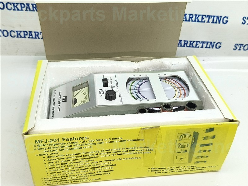 MFJ MFJ-201 MFJ201 Dip Meter 1.5-250 MHz 30 Days Warranty Fast Shipping!!!