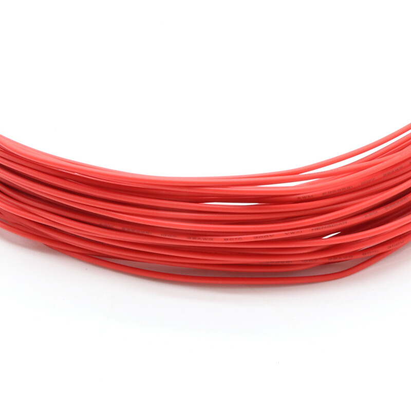 18AWG-26AWG PVC Single Core Electronic Copper Wire Signal Cable LED Toy 9 Color