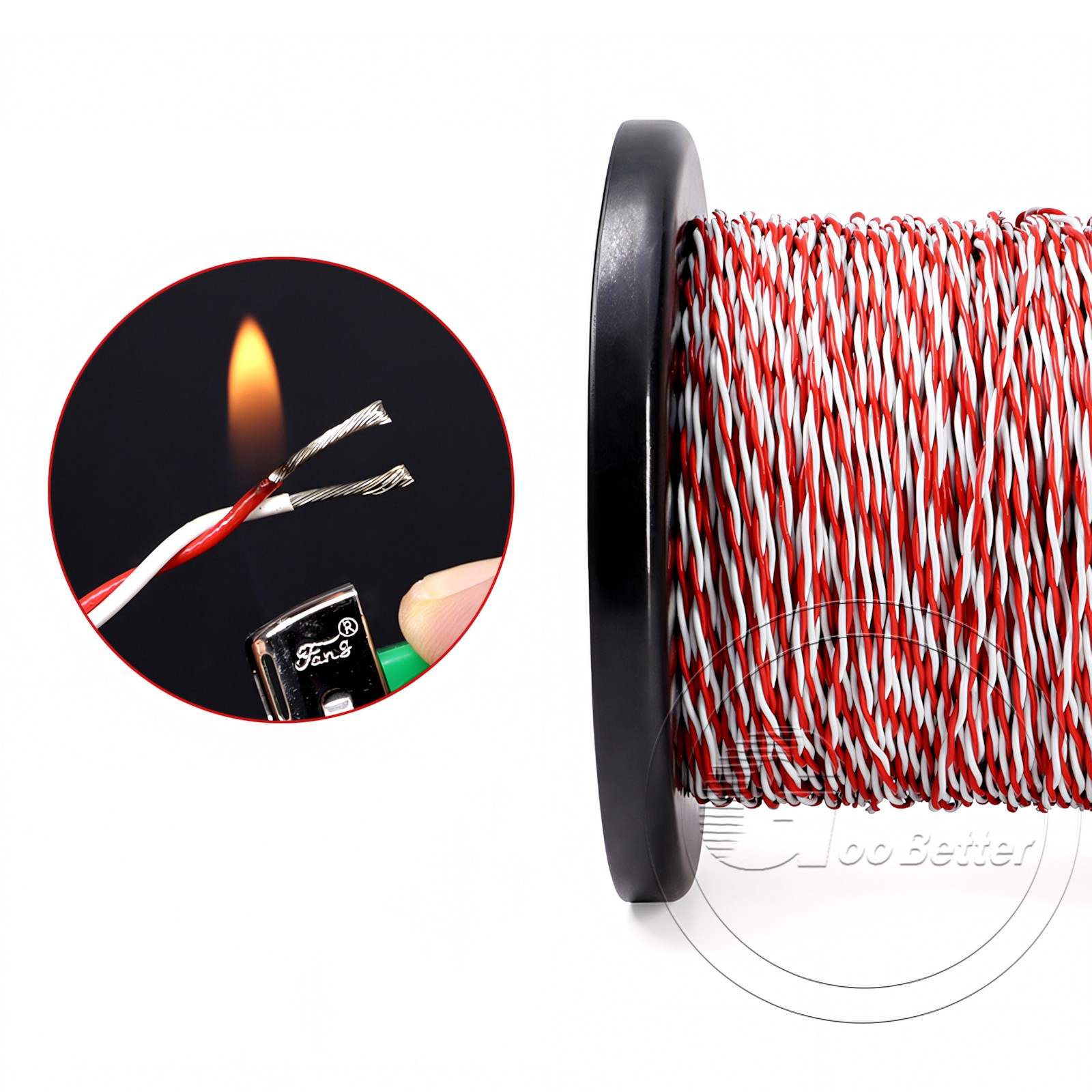 0.12-2.5mm² Wire Twisted Pairs 1-100 Metres Long PTFE hi-temp wire twisted pair