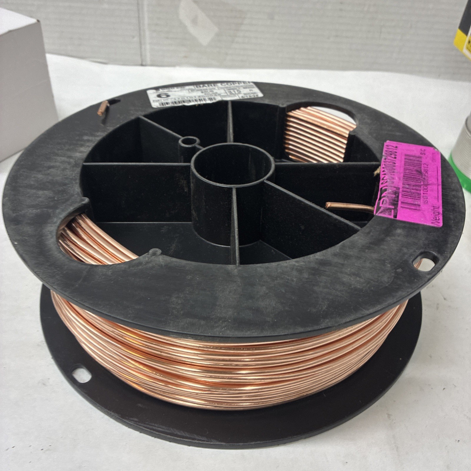 Encore Wire Bare Copper 6 AWG 315 Feet / – Part # 170101200035