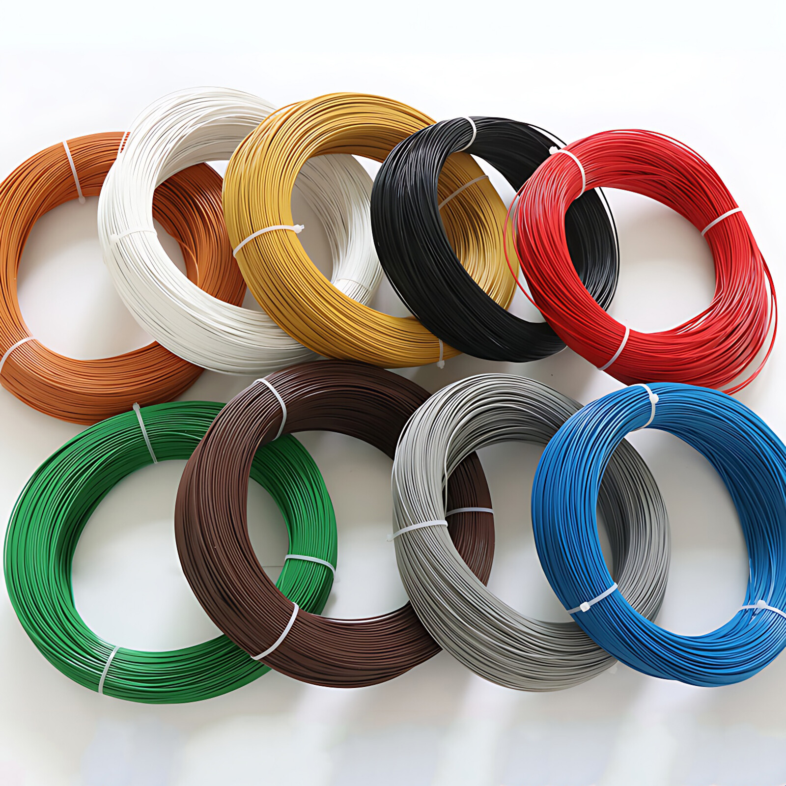 UL1332 PTFE Cable Wire Flexible Tinned Copper 12 14 16 18 20 22 24 26 28 30 AWG