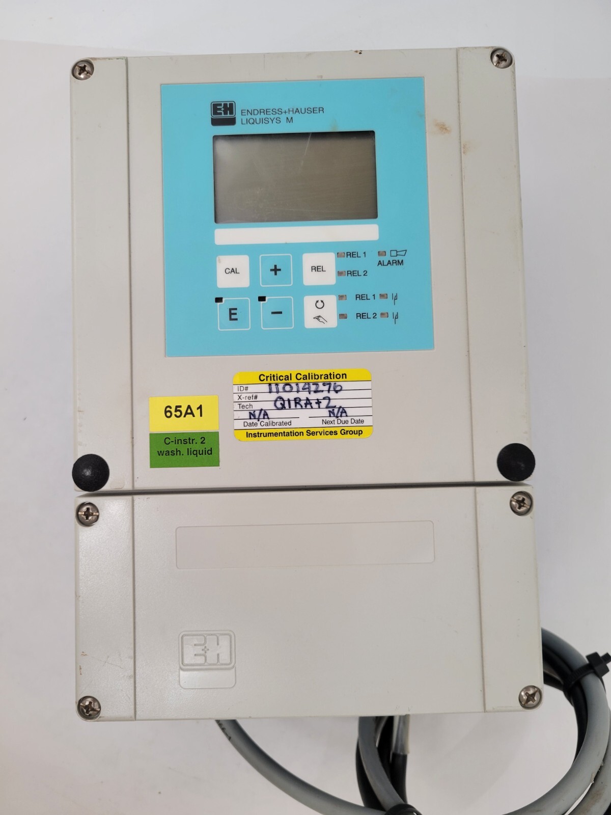 Endress Hauser CLM253-CS8010 Liquisys Conductivity Transmitter 24V 0-2000 MS/CM
