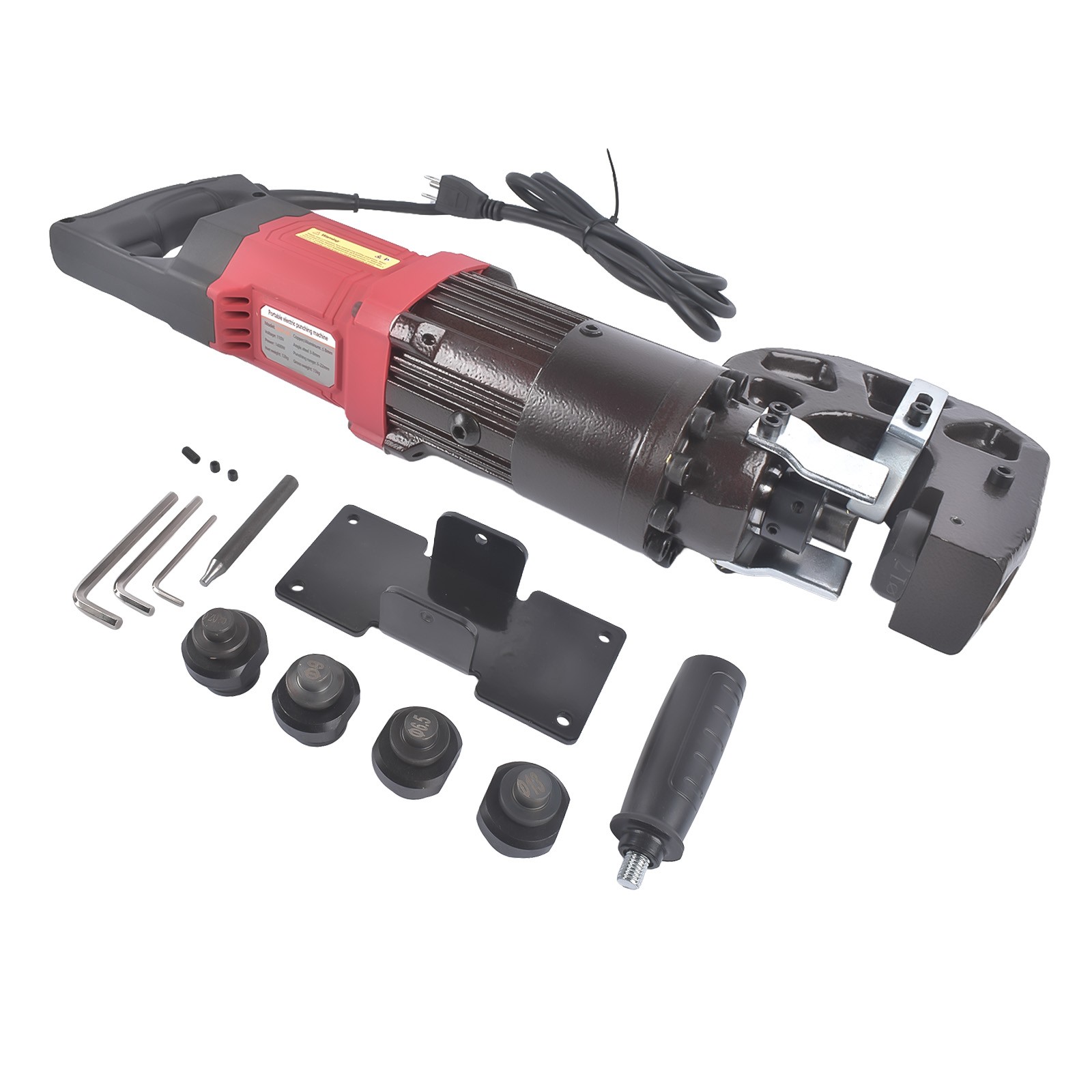 MHP-20 1400W Electric Hole Puncher 22 Ton Fixed & Handheld Dual Operation Modes