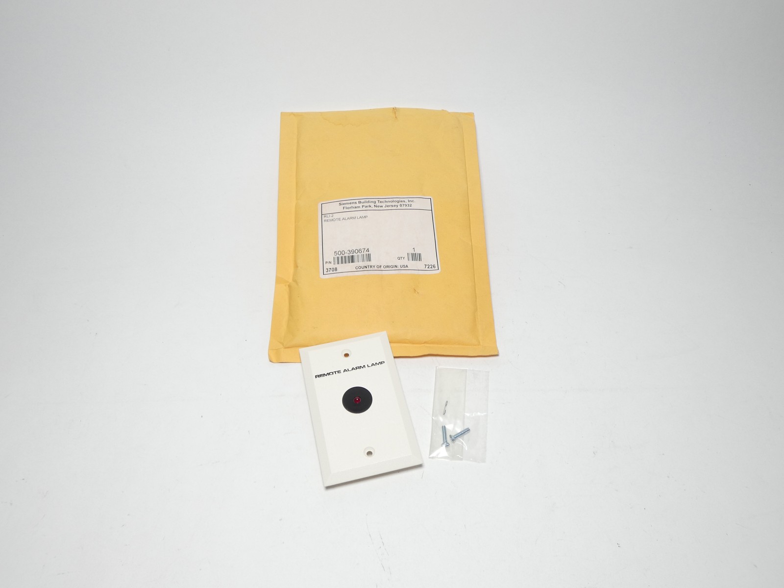 Siemens RLI-2 500-390674 Intelligent Remote Alarm Lamp Indicator – NEW Surplus!