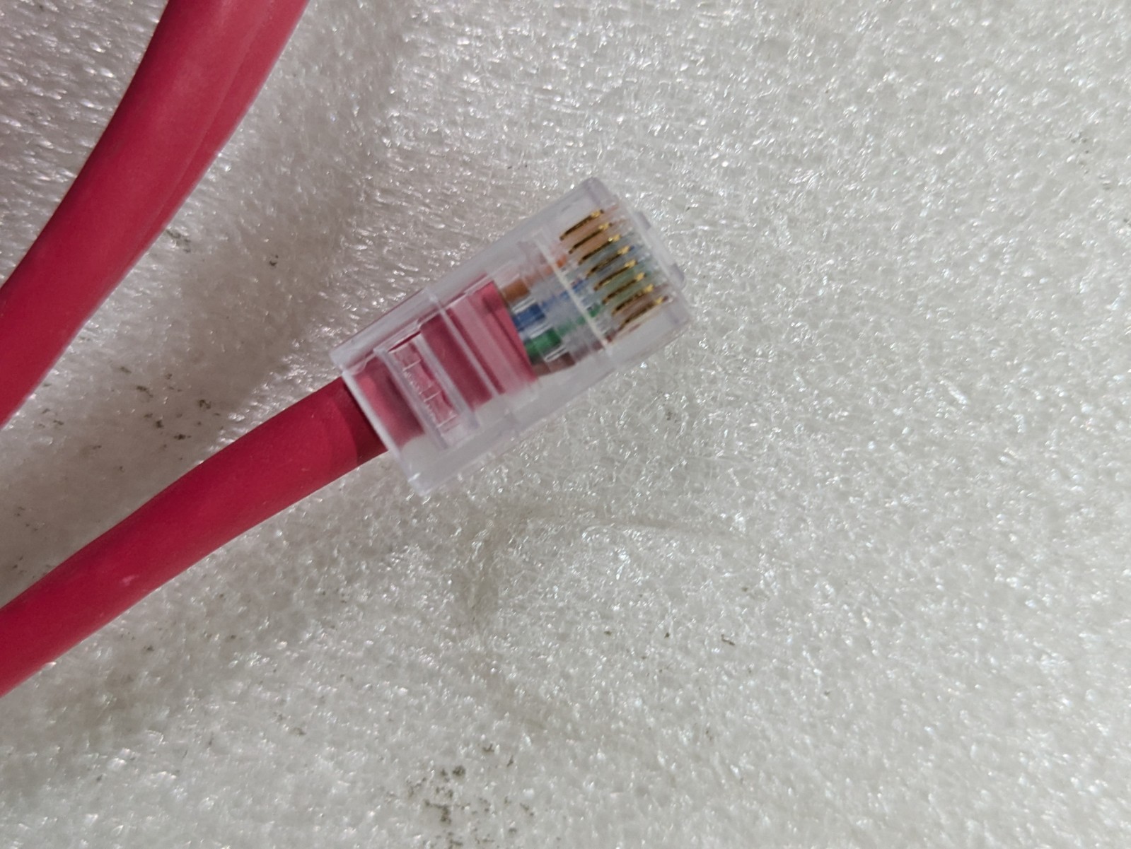 Belden MDE54CPRD010 Cat5e Patch Cable Red 10ft RJ45 Stranded Copper Data Network