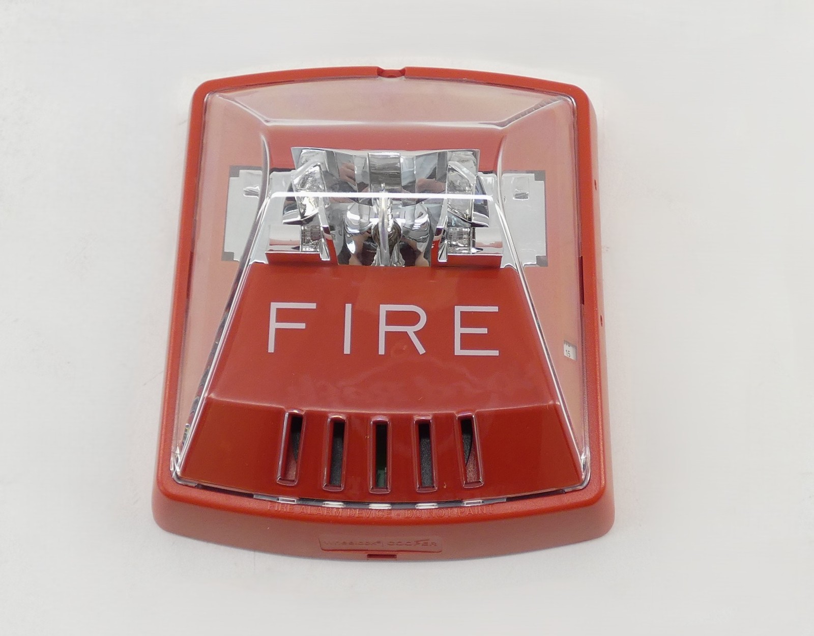 Cooper HSR 114468 Wheelock Exceder Fire Alarm Strobe Wall Mount 12/24VDC – NE…