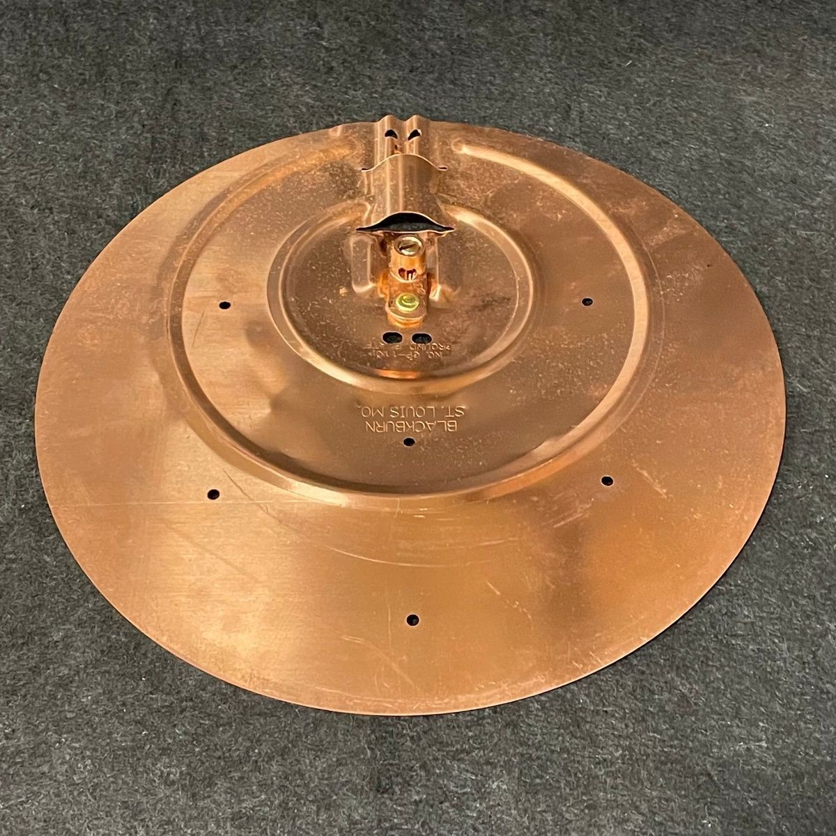 BLACKBURN Copper Ground Plate 10″ Dia #14 Sol. to 4 Str. AWG, Lot of 50*