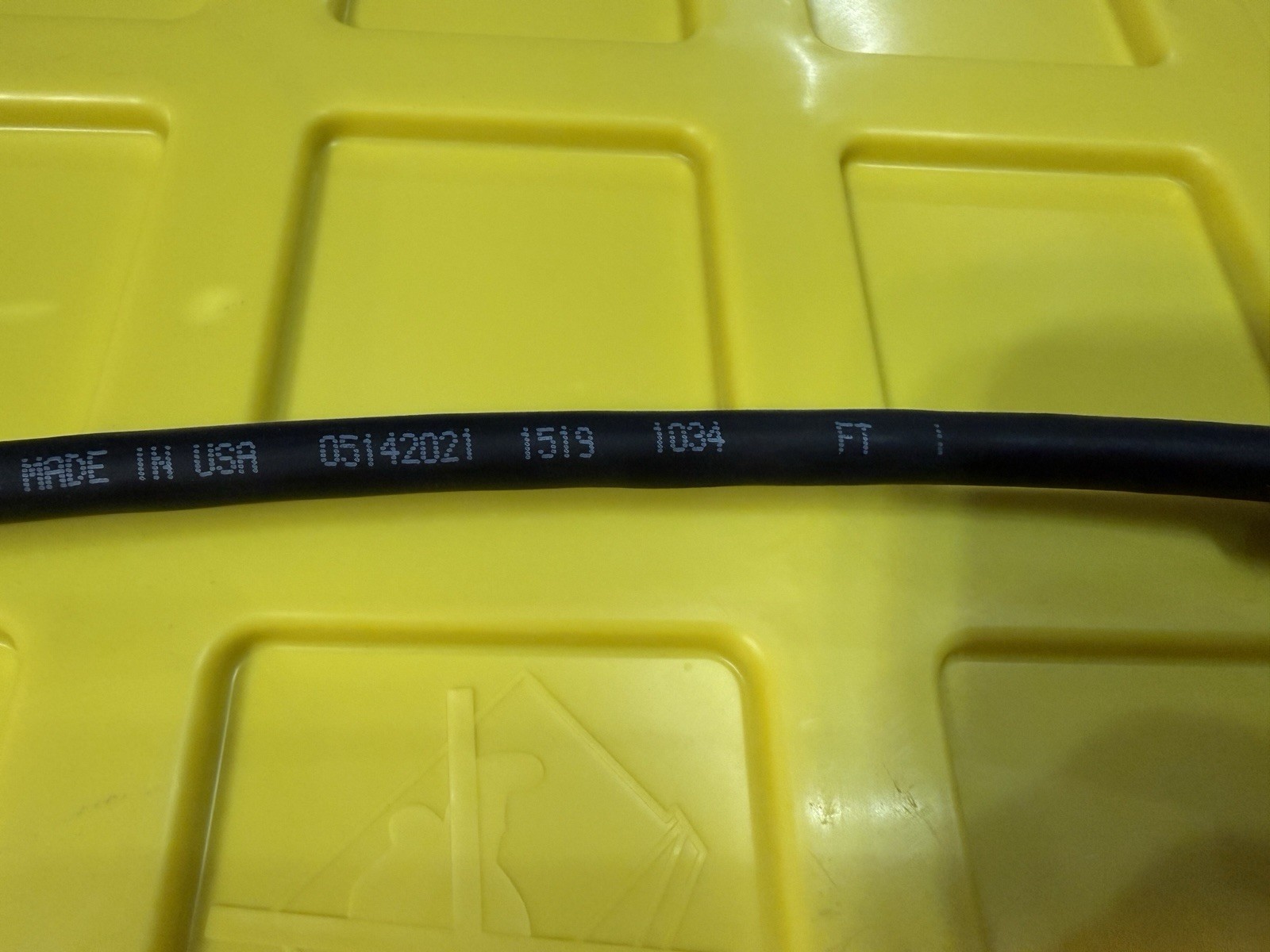 Carol 3/C 18 AWG P-7K-123033 Power Cord Approx. 7.5’ Long