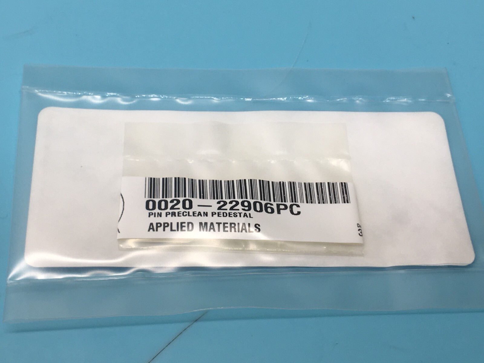 LOT OF 5 AMAT 0020-22906 PIN, PRECLEAN PEDESTAL, 180886