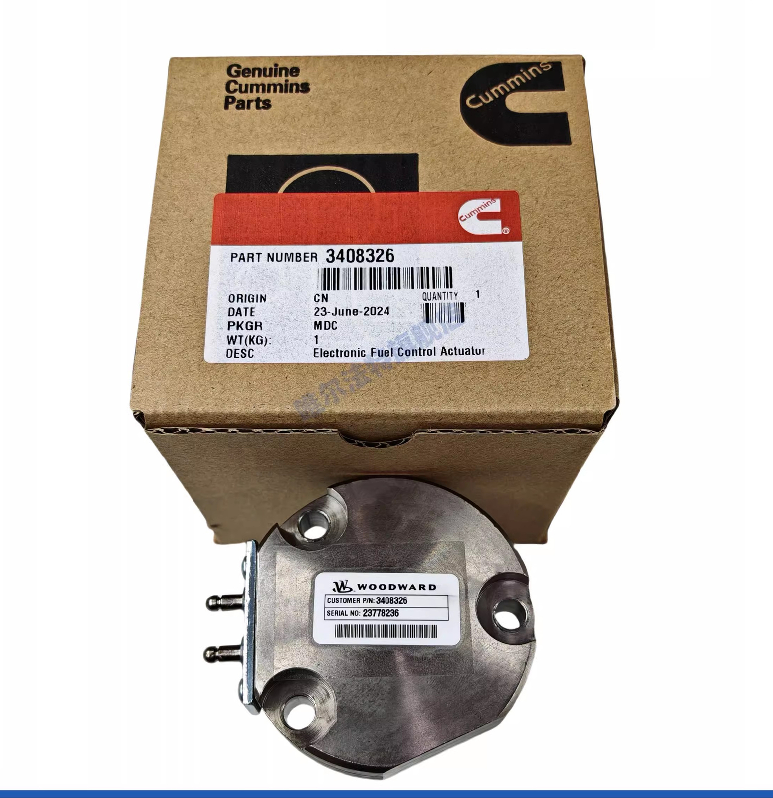 In Box 1pcs Cummins 3408326 PT Oil Pump Built-in Actuator Fastshipping DHL