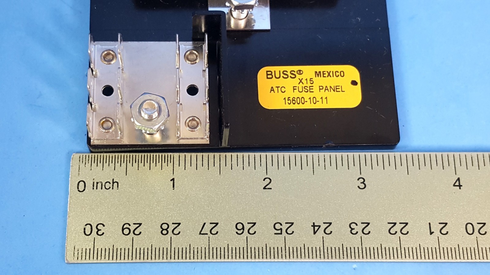 One Pc-ATC Fuse Panel, 15600-10-11, BUSSMANN, Fuse Holder Block Assembly, 10pos.