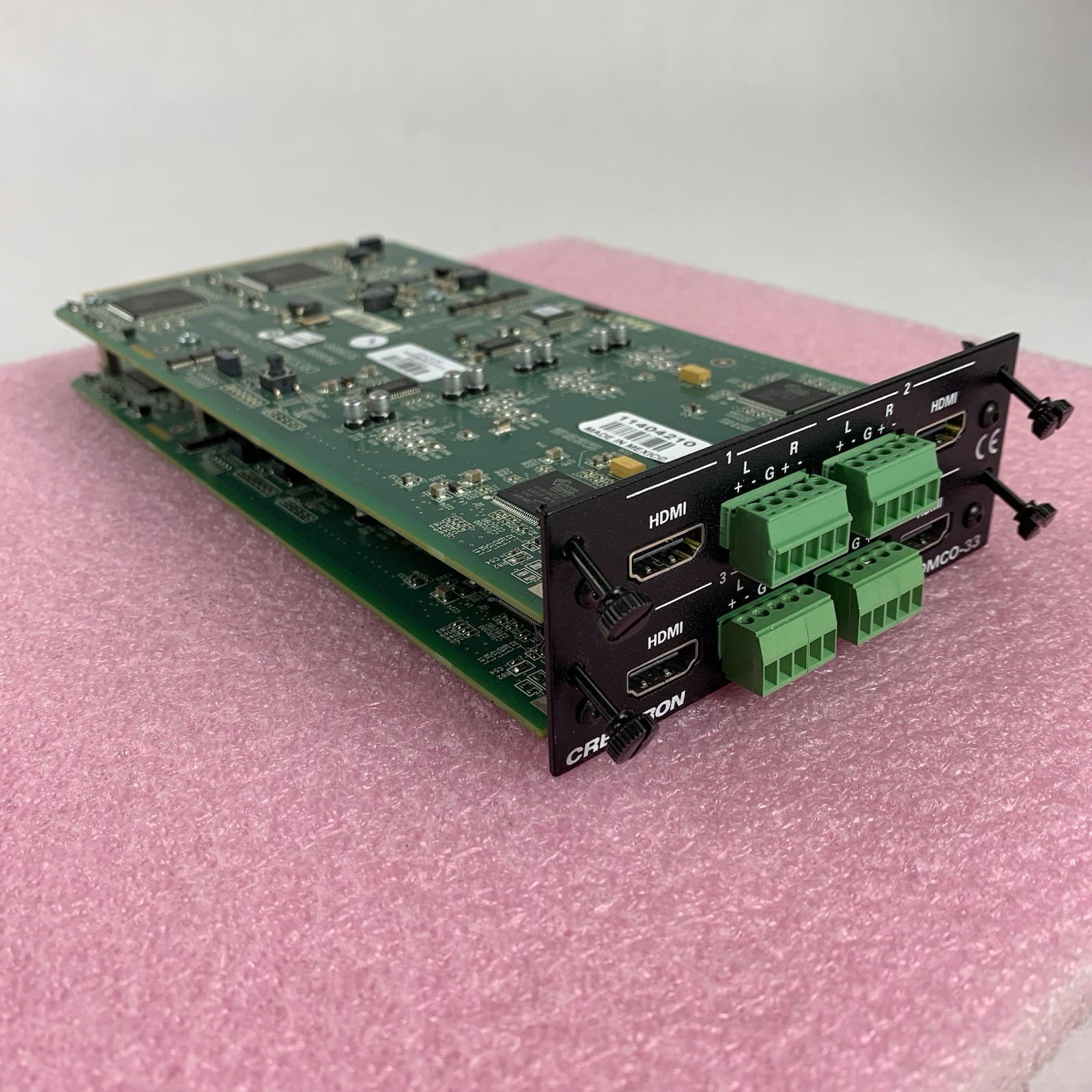 Crestron DMCO-33 HDMI w/ 4 Stereo Analog Audio Output Card