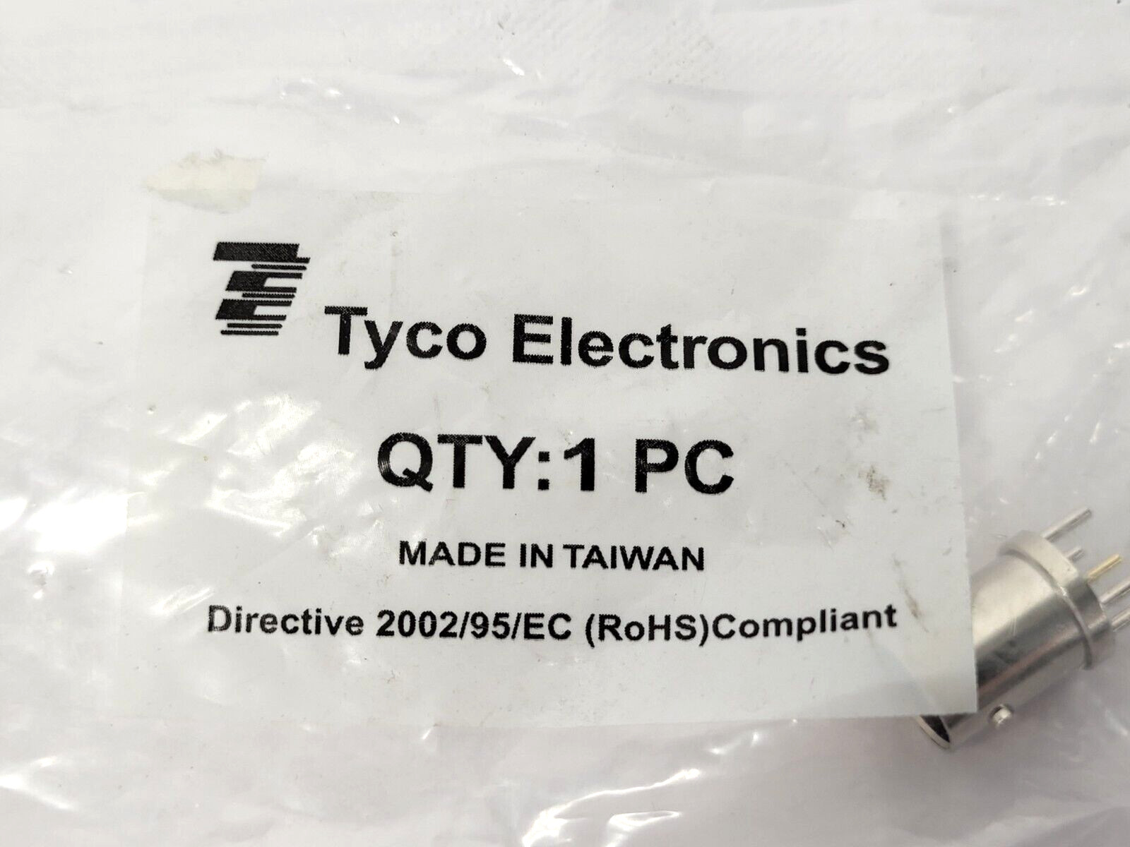 Tyco Electronics 2002/95/EC Directive 5-Pin