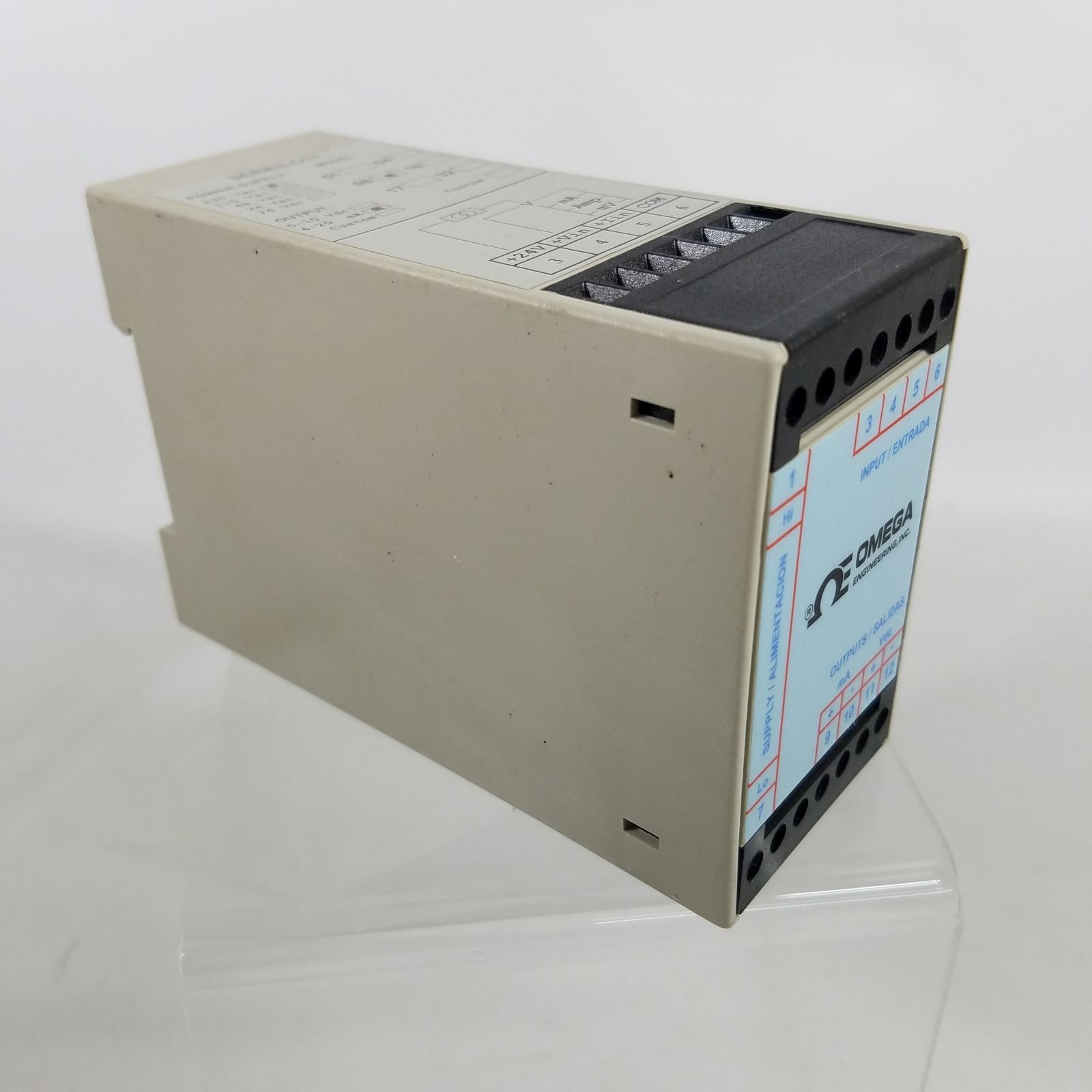 Omega Engineering CCT-08-0/650V Thermocouple Input DIN Rail Signal Conditioner