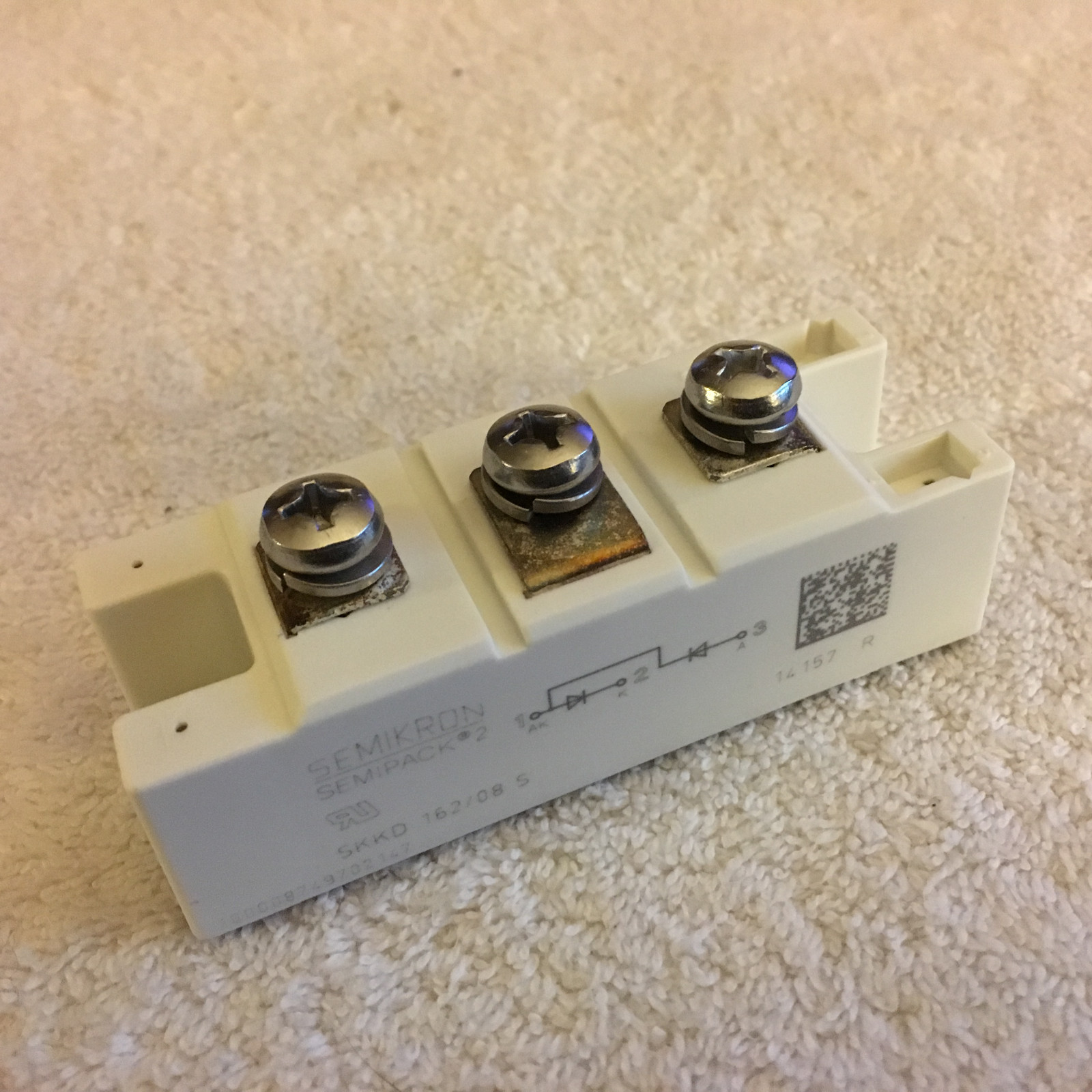 NEW (1) SEMIKRON SKKD162/08 S SKKD162-08 S SKKD16208S RECTIFIER MODULE A9-560-0