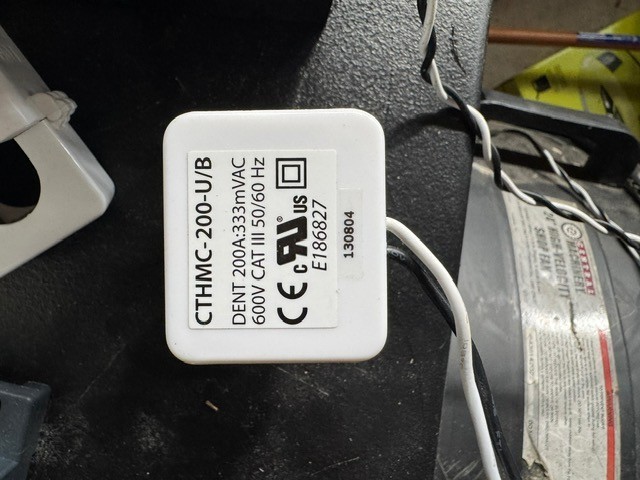 Lot Of 2 – Dent CTHMC-200-U/B, 200A:333mVAC, 600V, CAT III, 50/60Hz – USED
