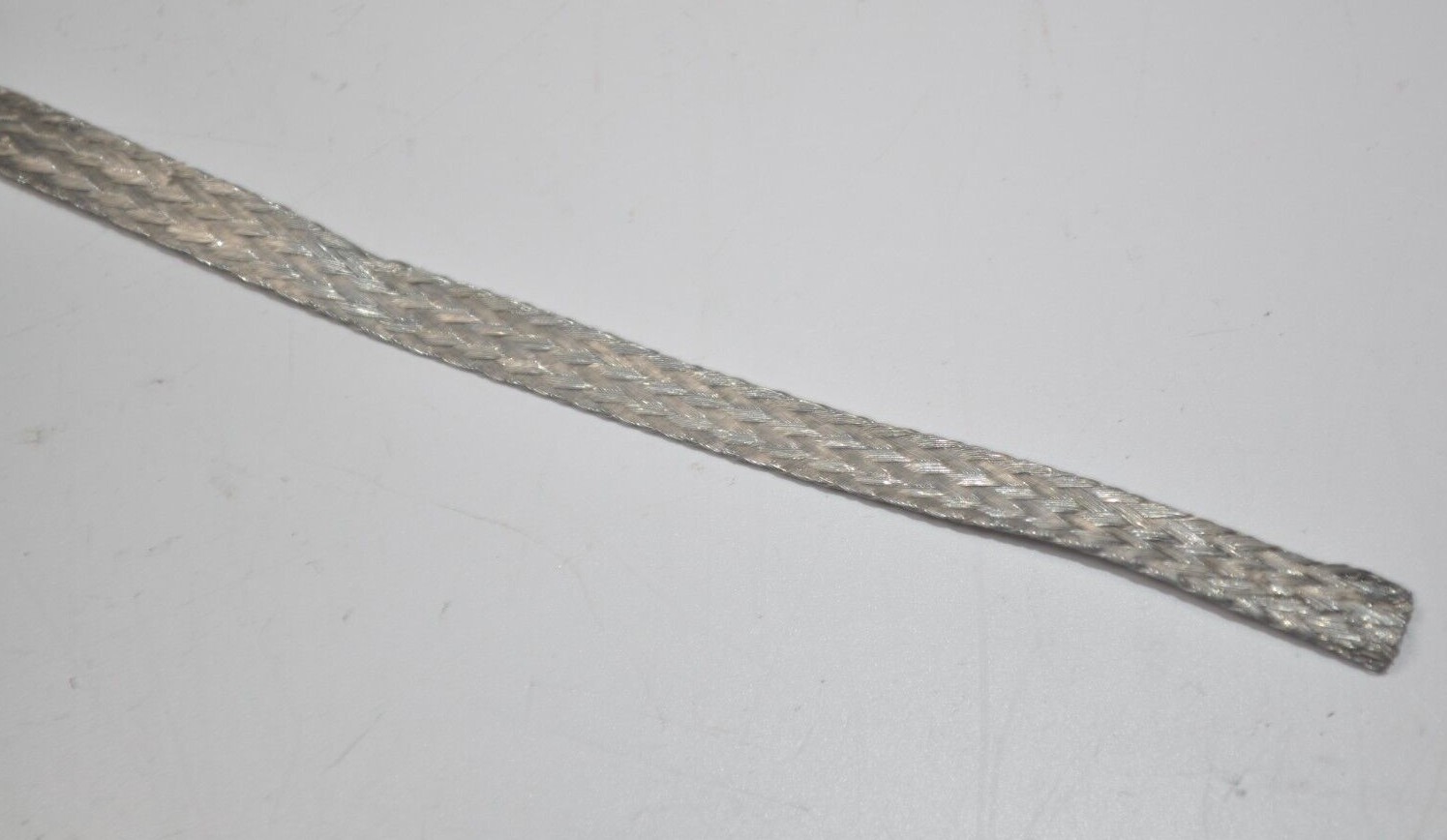 10ft of 1/4″ Tinned Copper Metal Braided Sleeving For Cable Shield