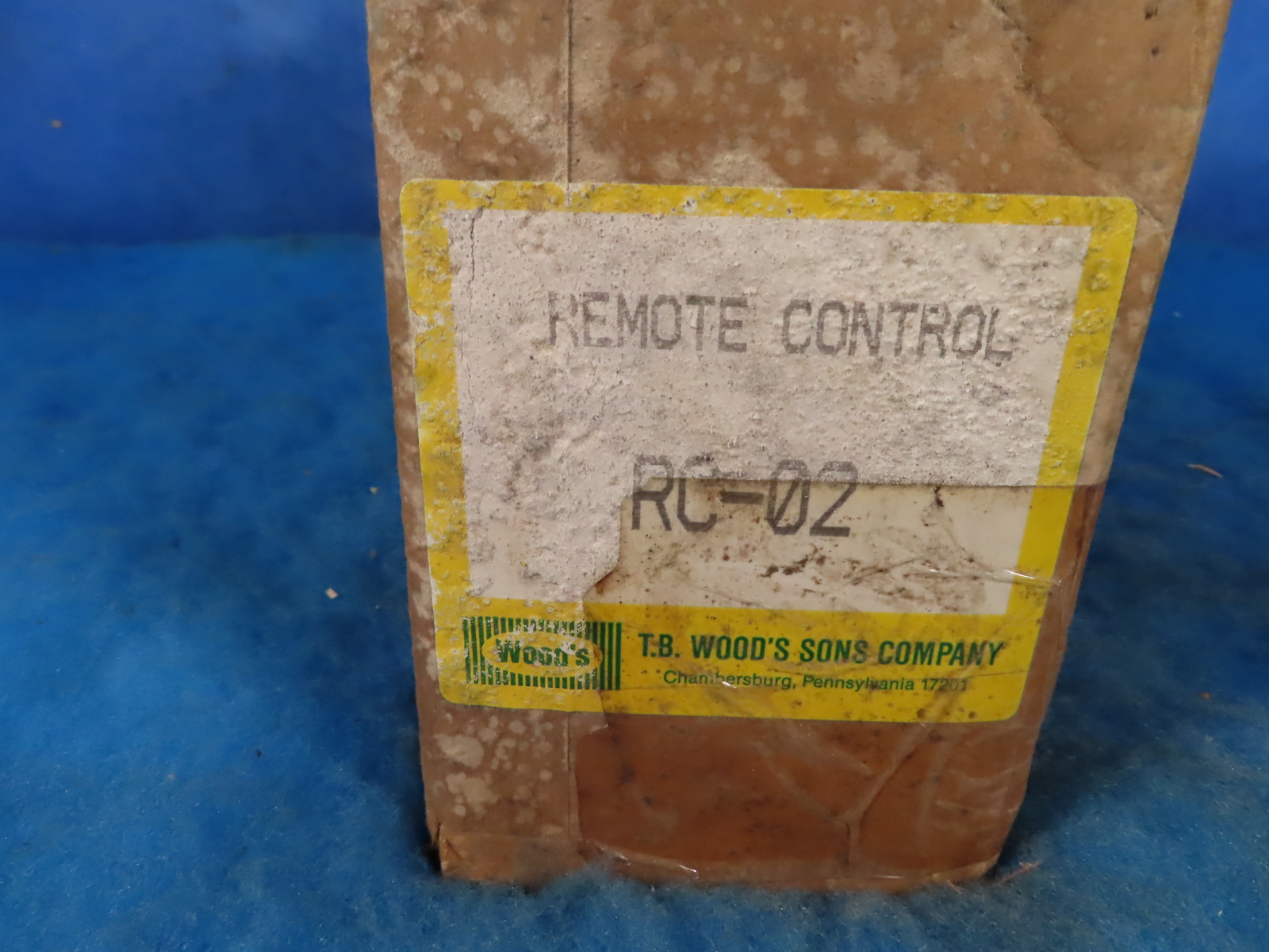 TB WOODS DRIVES REMOTE CONTROL MODULE 0-100SPEED RC-02 1YEAR WARRANTY