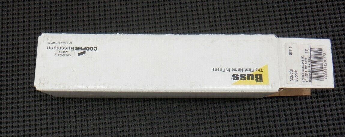 Bussmann NON-200 Class H 200A 250V One-Time Buss Fuse