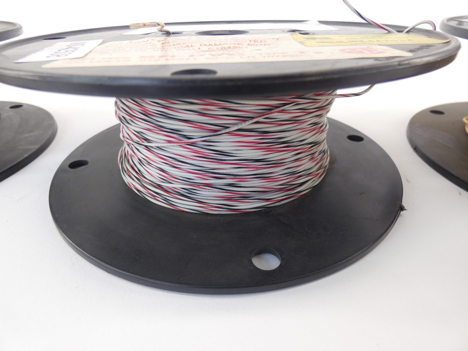 *Lot of 6* Allied Wire & Cable Wire Spool Reels 61-22-7T-9, 07-22-7T-4, 07-20…