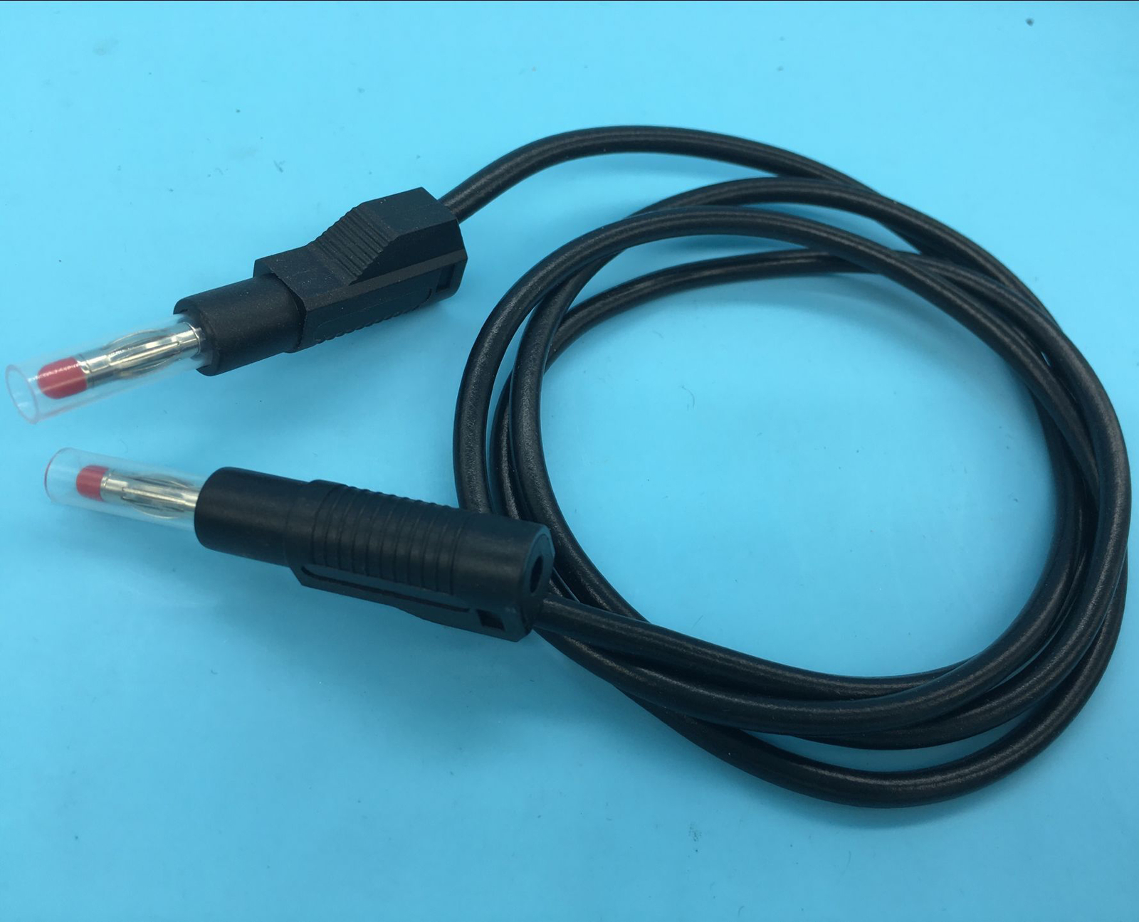 4mm Stackable Banana Plug 14AWG 0.5M/1M/2M Test Lead cables Retractable Shrouds