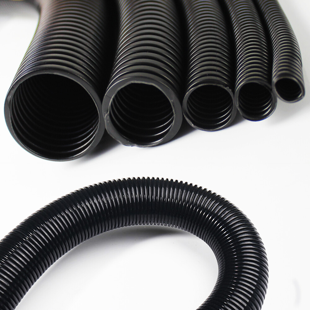 12&32ft Length Cable Sleeve Split Wire Sleeve Conduit Flexible Cord Protect Lot