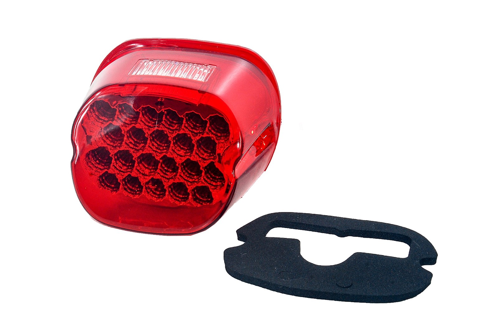 FL Red OZ-USA LED Tail Brake Light Harley Touring Electra FLTR Road King Glide