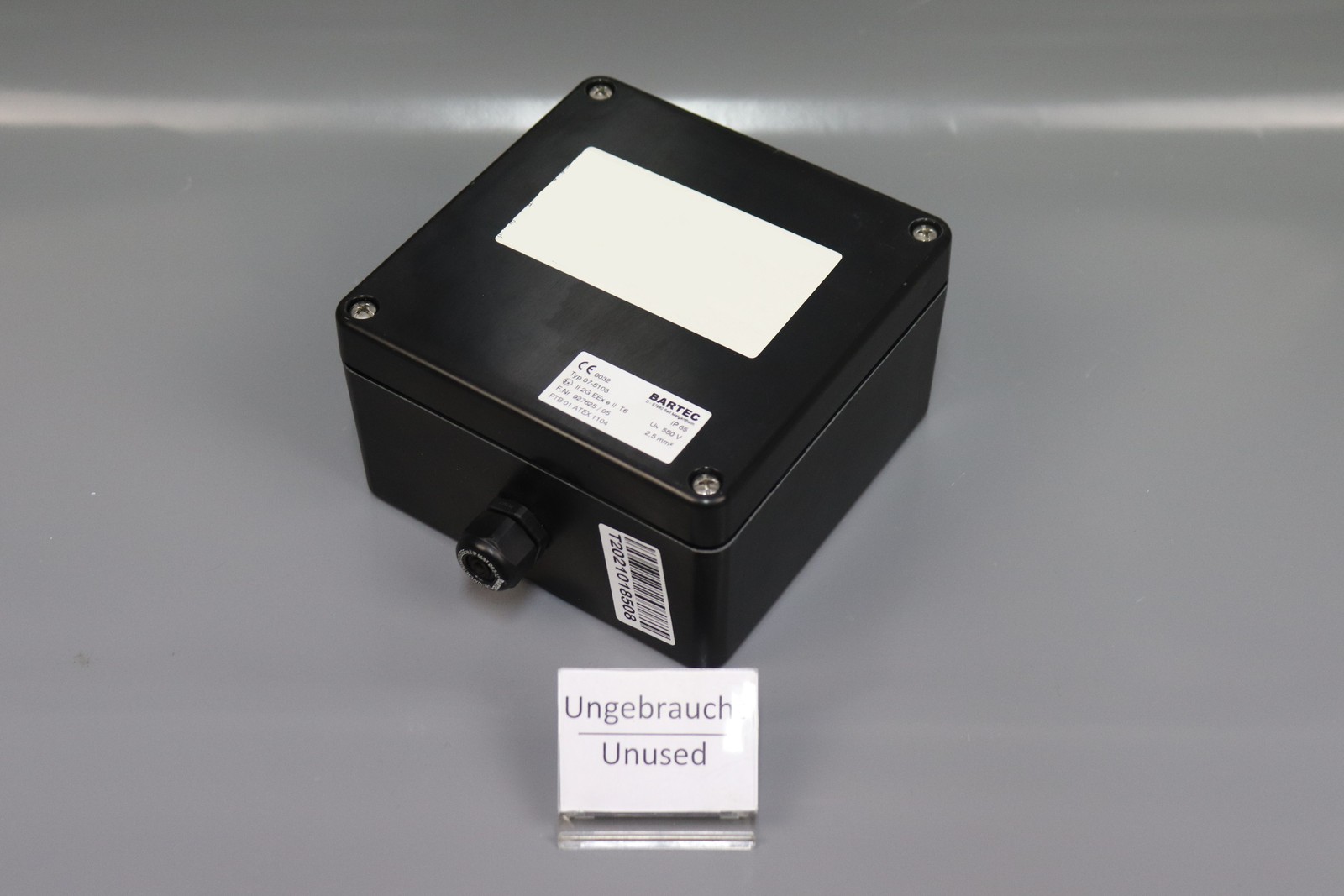 Bartec 07-5103 075103 Terminal Box 550V IP 65 00040399 Unused