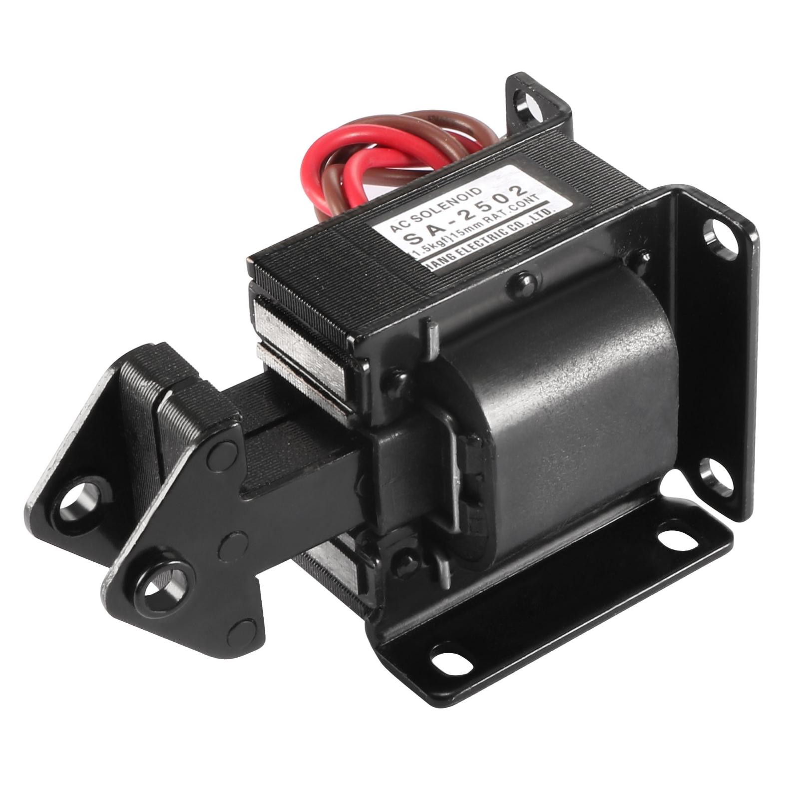 AC220V 14.7N 15mm Energy AC Magnet Solenoid Electromagnet