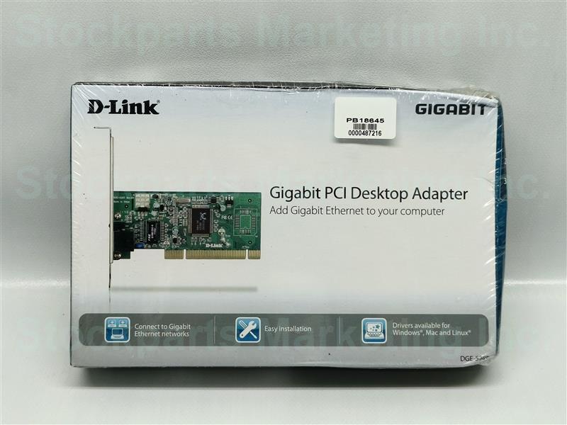 D-Link DGE-528T DGE528T VER.: C1 Gigabit PCI Desktop Adapter NEW NIB