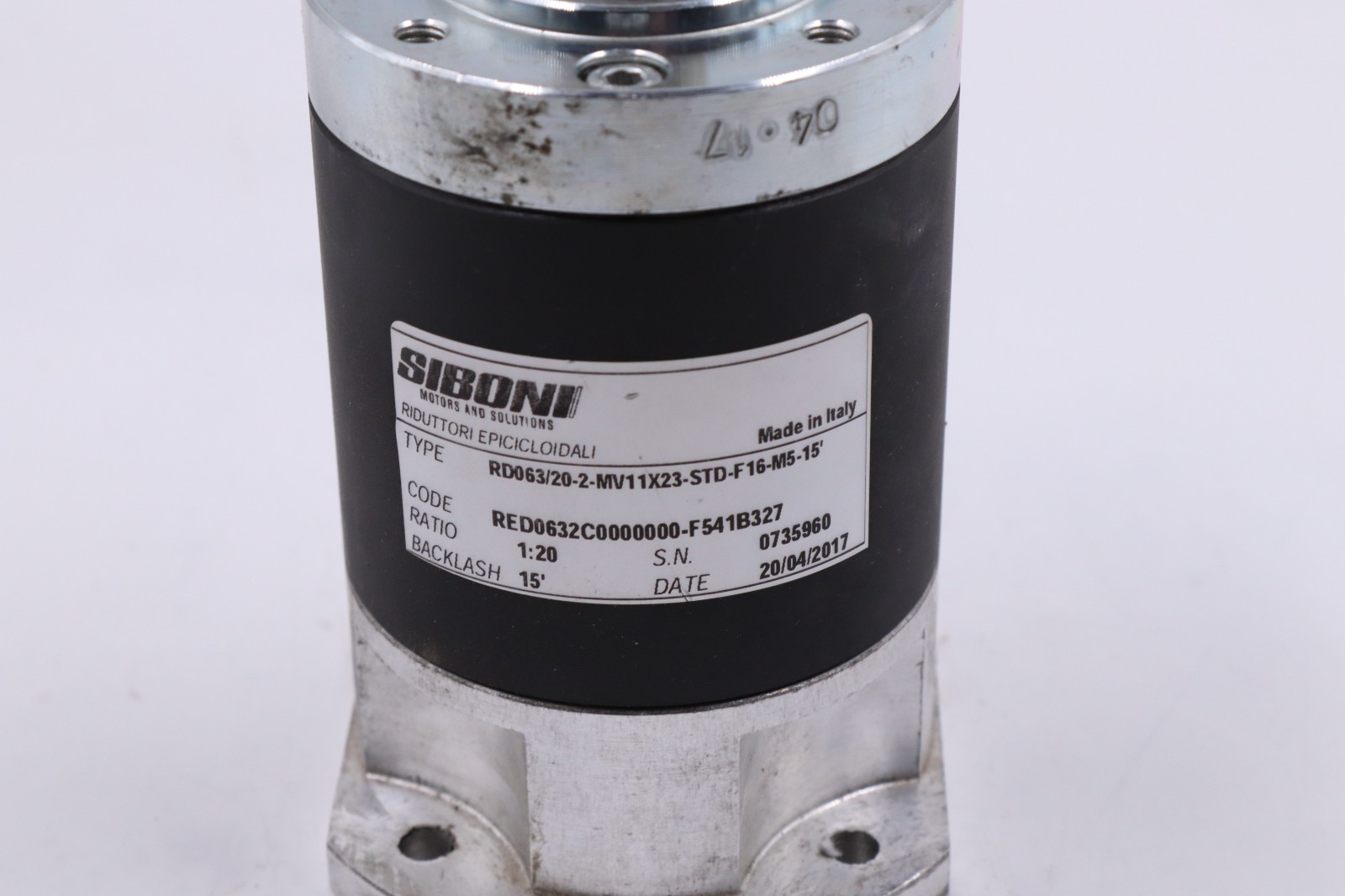 SIBONI RD6320-2-MV11X23-STD-F16-M5-15 MADE IN ITALY