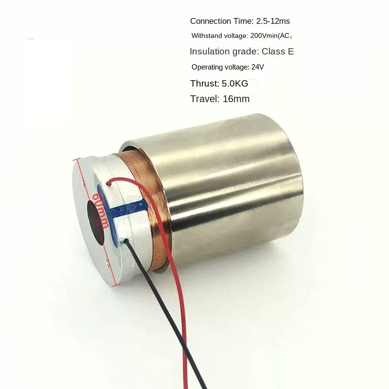 Voice Coil Motor Maximum High Precision Thrust Spring Loaded Voice Coil Driver
