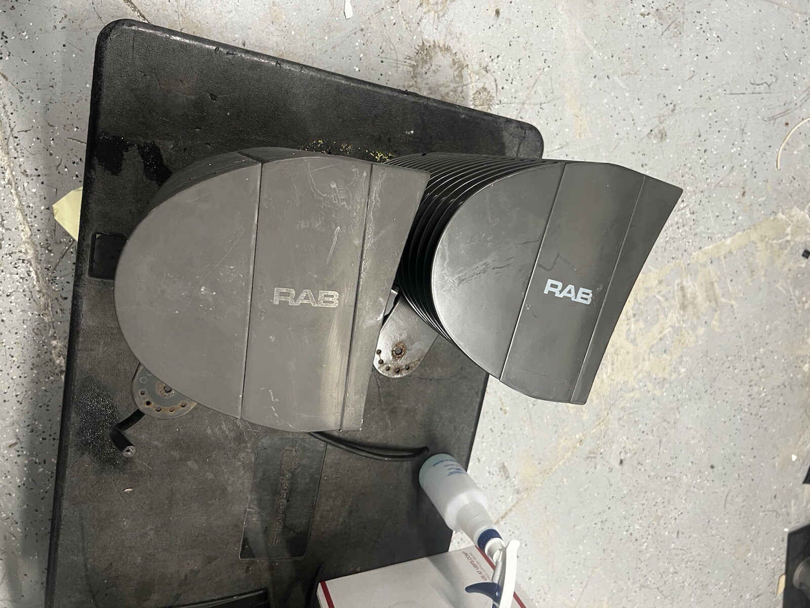 Lot Of 2 RAB LIGHTING FXLED150T LED FLOODLIGHT 30 Day War’ty COMETIC WEAR VISIBL