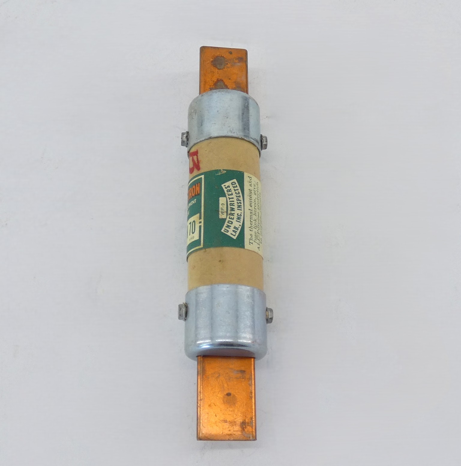 *Lot of 3* Bussmann FRN70 Fusetron Dual Element Time Delay Fuse 70A 250V