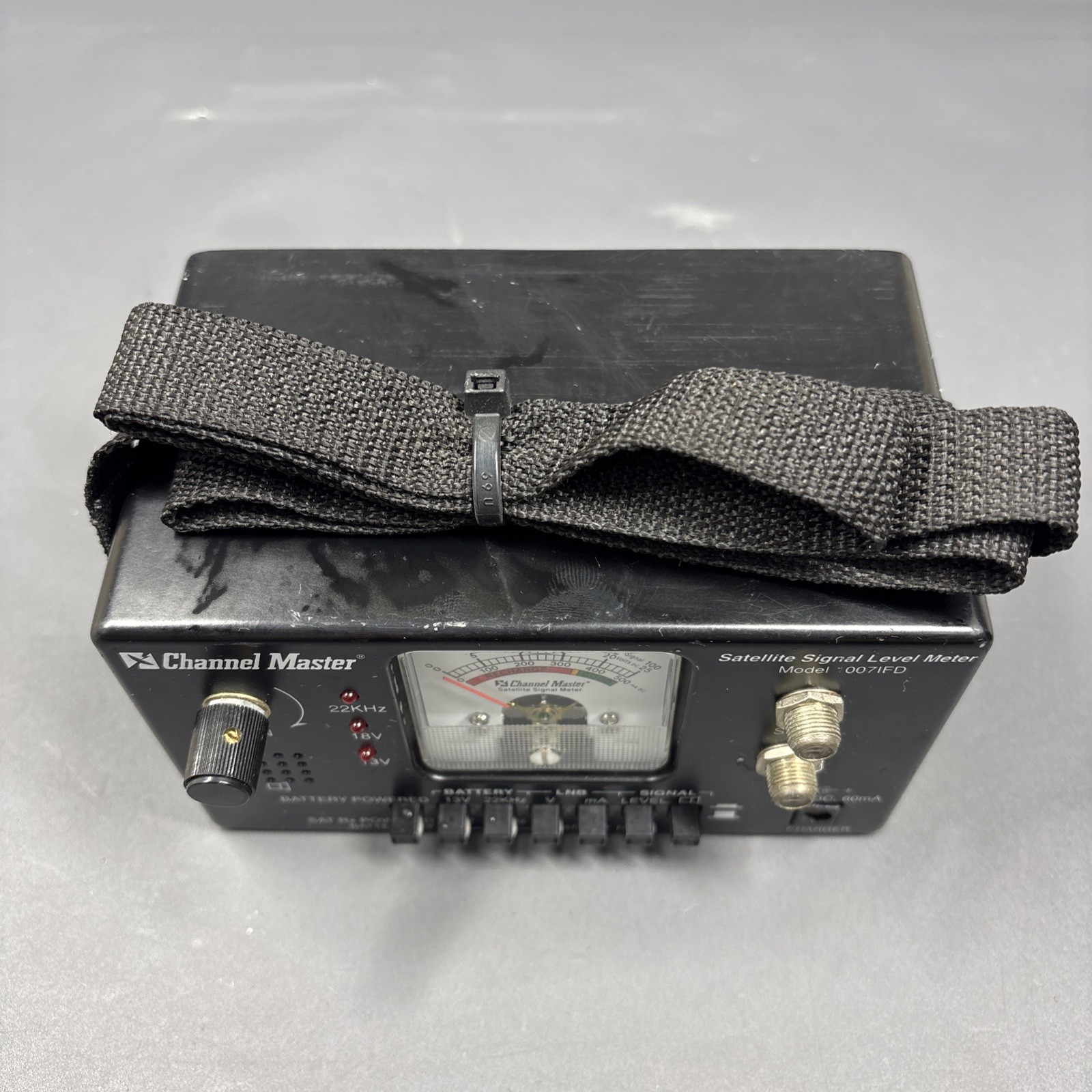 Vintage Channel Master 1007IFD Satellite Signal Level Meter Sat Finder Tester