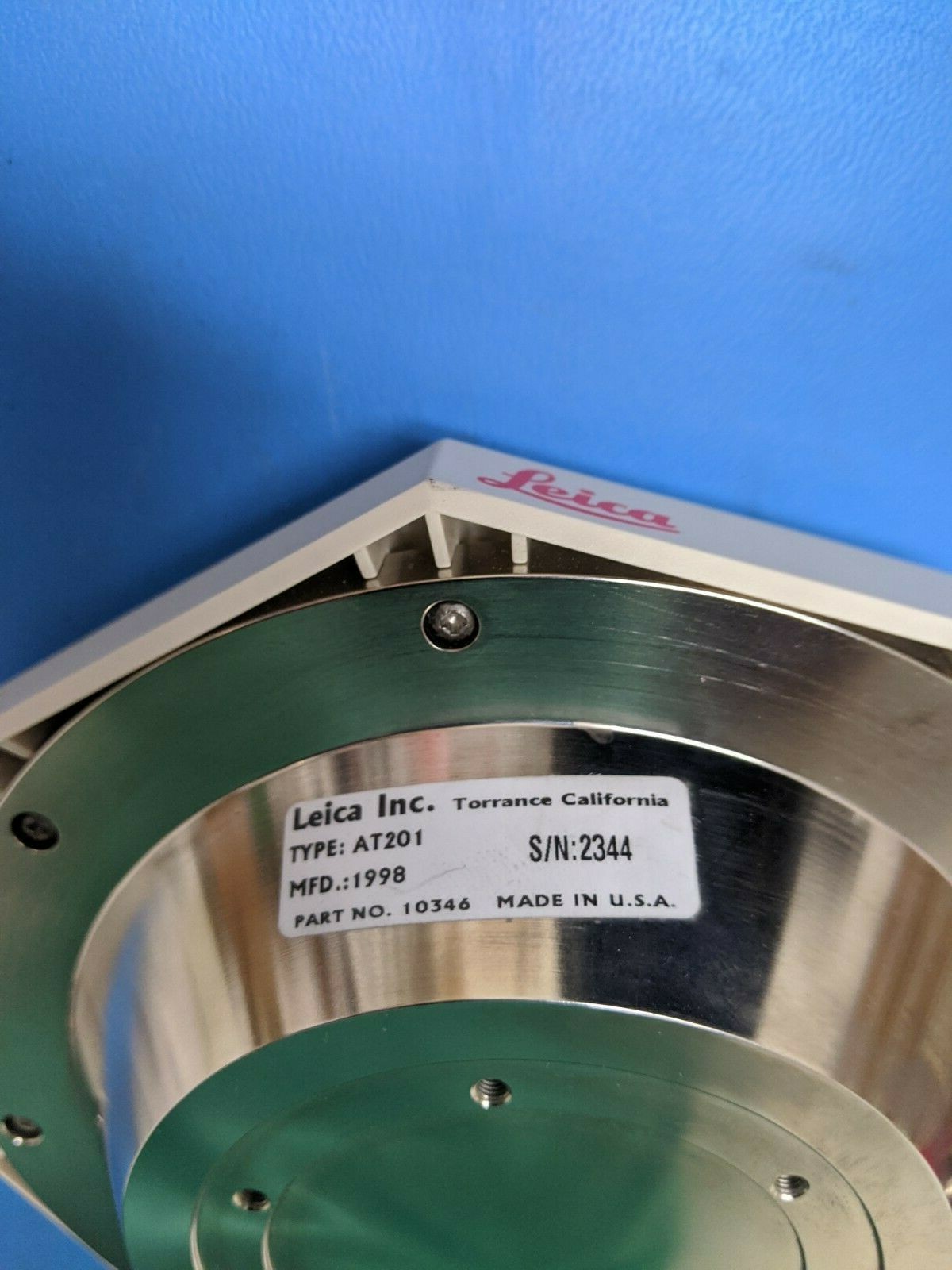 LEICA AT-201 , S/N 2344 , PART NO-10346 ( ONE )