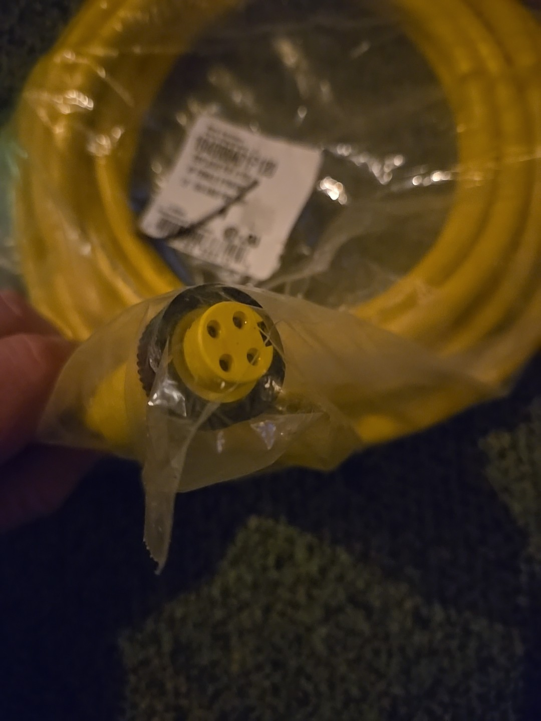 ( 1 ) Brad Connectivity 41109 Woodhead 1300060737 Cordset Cable 4p Female 12ft