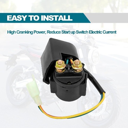 Solenoid Relay for 4-Stroke 50cc 110cc 125cc 150cc 200cc 250cc 90cc ATV Dirt Bik