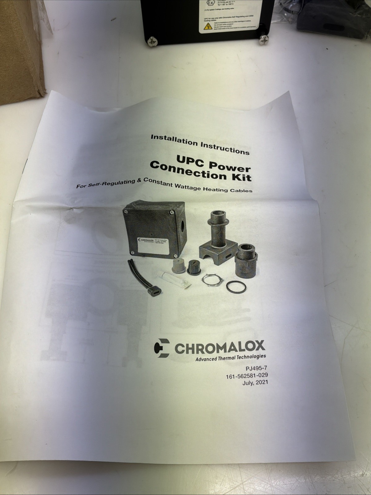 Chromalox UPC Power Connection Kit 393553 NIB