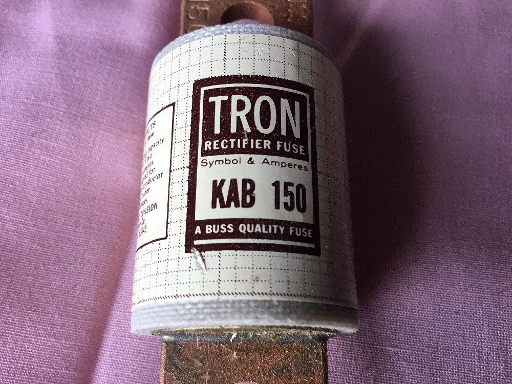 COOPER BUSSMANN TRON RECTIFIER FUSE KAB150
