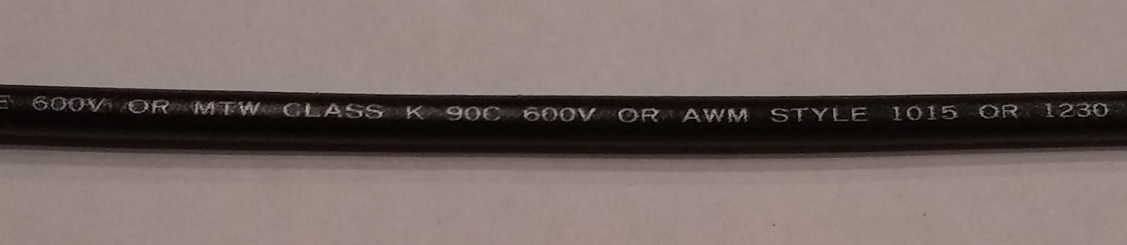 Allied 18 AWG gauge Stranded Tinned Copper Wire, MTW, Hook-up, PVC,Black