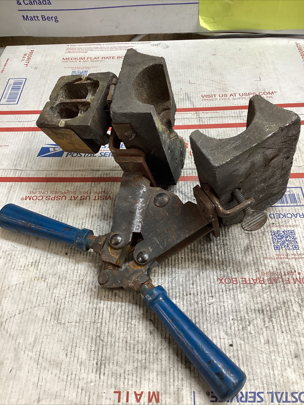 ERICO CADWELD IPF VFC1TV3C MOLD 2 SOL 2 – 4 PIPE 65 W/M RUN & TAP ED4U 3295