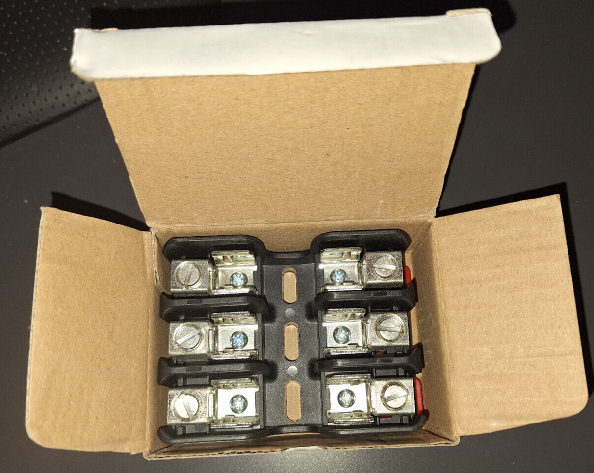 LFT600303C, POWR-GARD Fuse Block, With Fuse Block Covers, LFT60030FBC