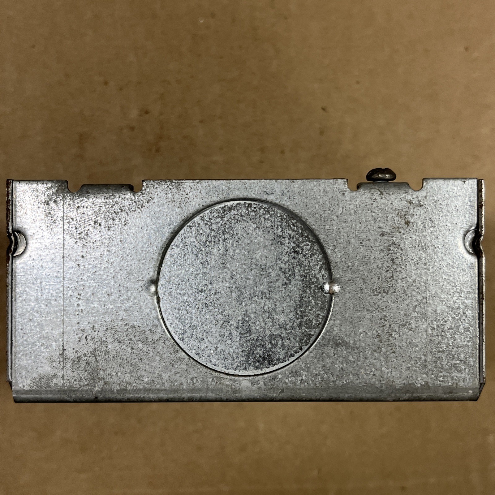 STEEL CITY 72171-1-1/4, Square Outlet Box, 4-11/16 x 2-1/8 x 4-11/16,Welded, 1pc